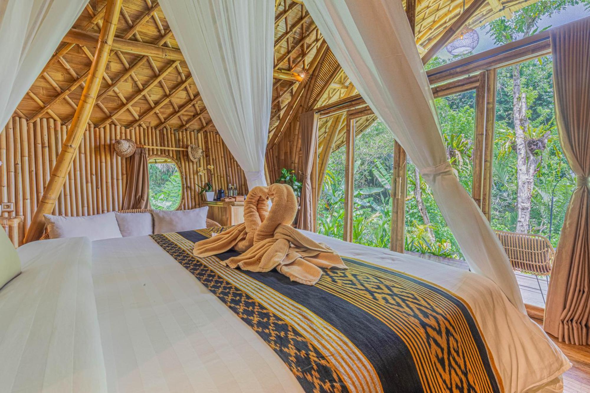 Arcada Bali Bamboo House Vila Sidemen  Exterior foto