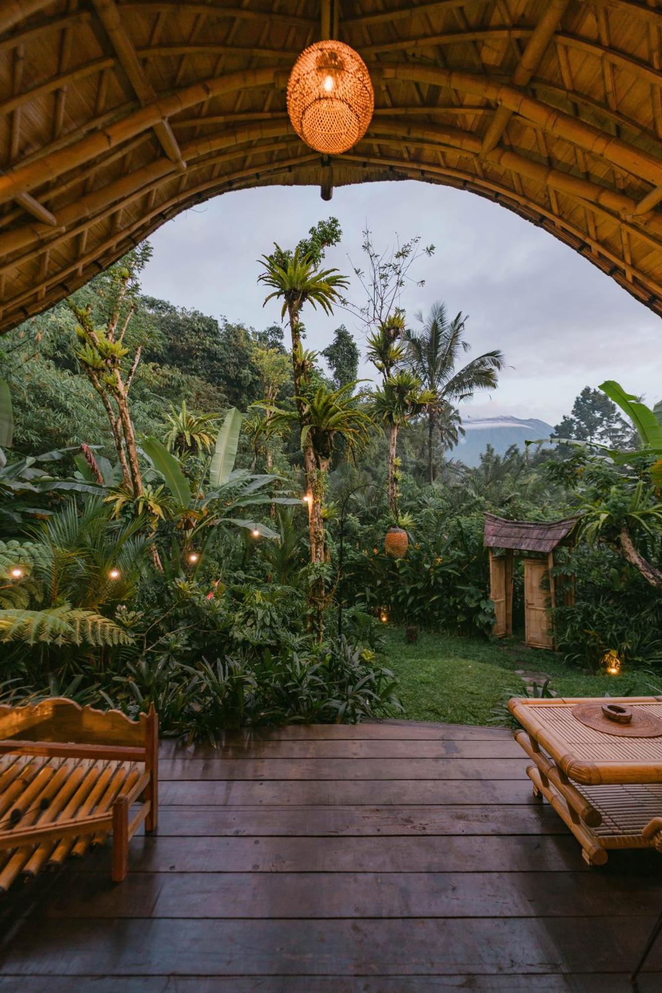 Arcada Bali Bamboo House Vila Sidemen  Exterior foto