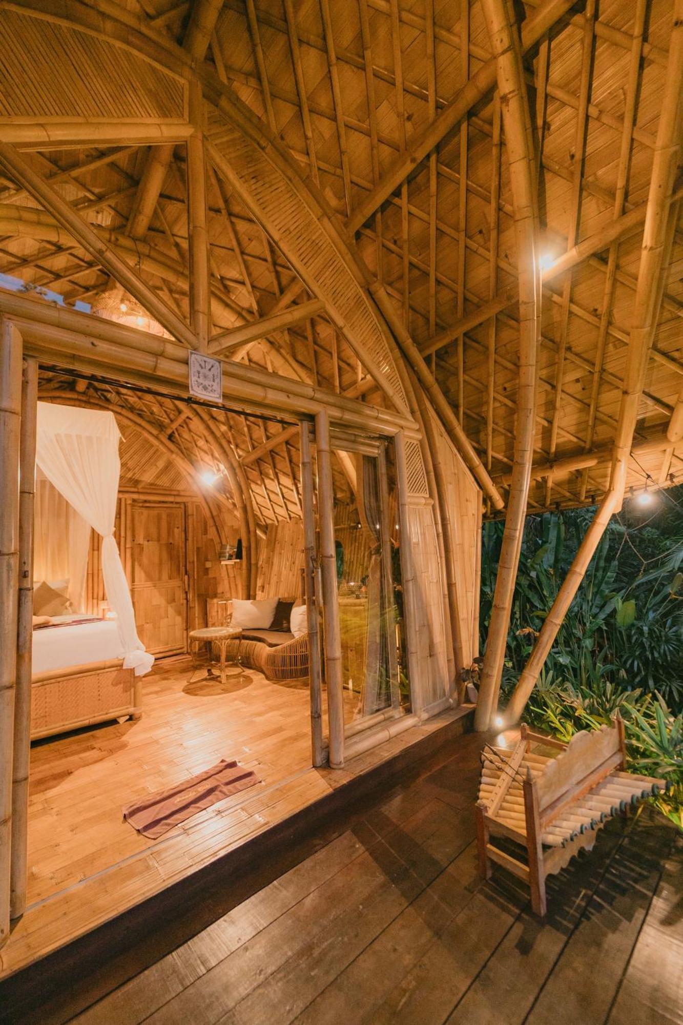 Arcada Bali Bamboo House Vila Sidemen  Exterior foto