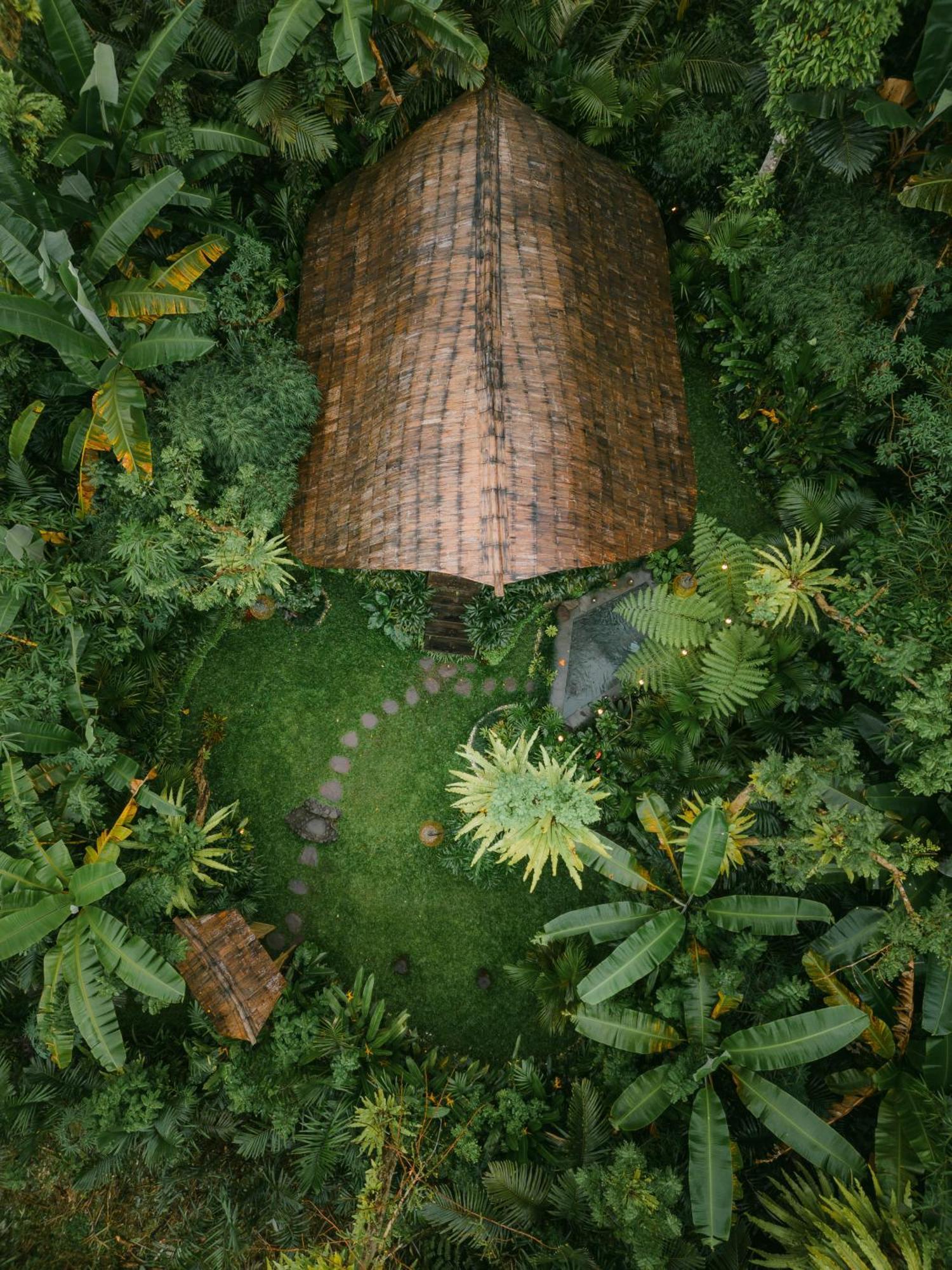 Arcada Bali Bamboo House Vila Sidemen  Exterior foto
