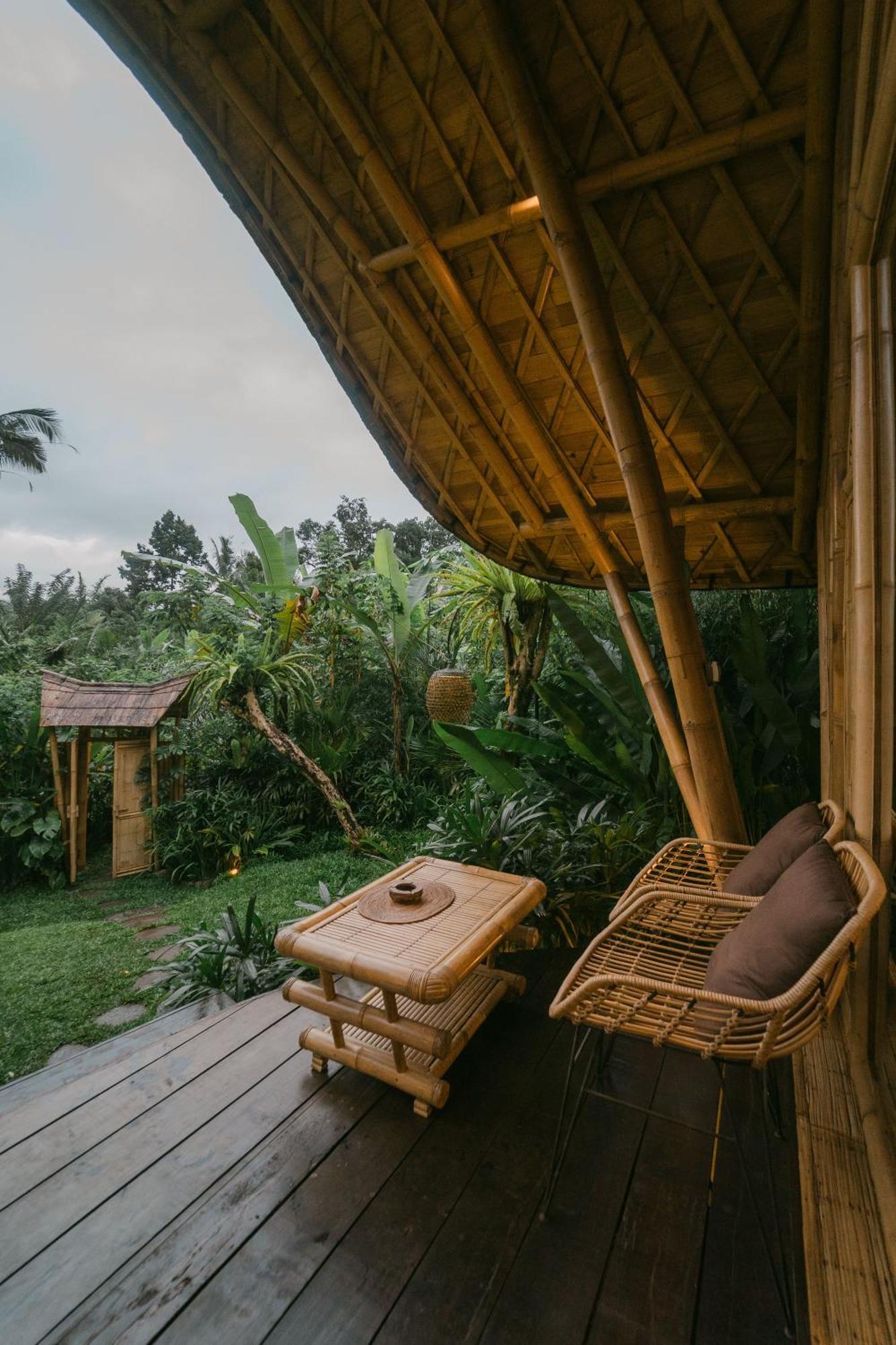 Arcada Bali Bamboo House Vila Sidemen  Exterior foto