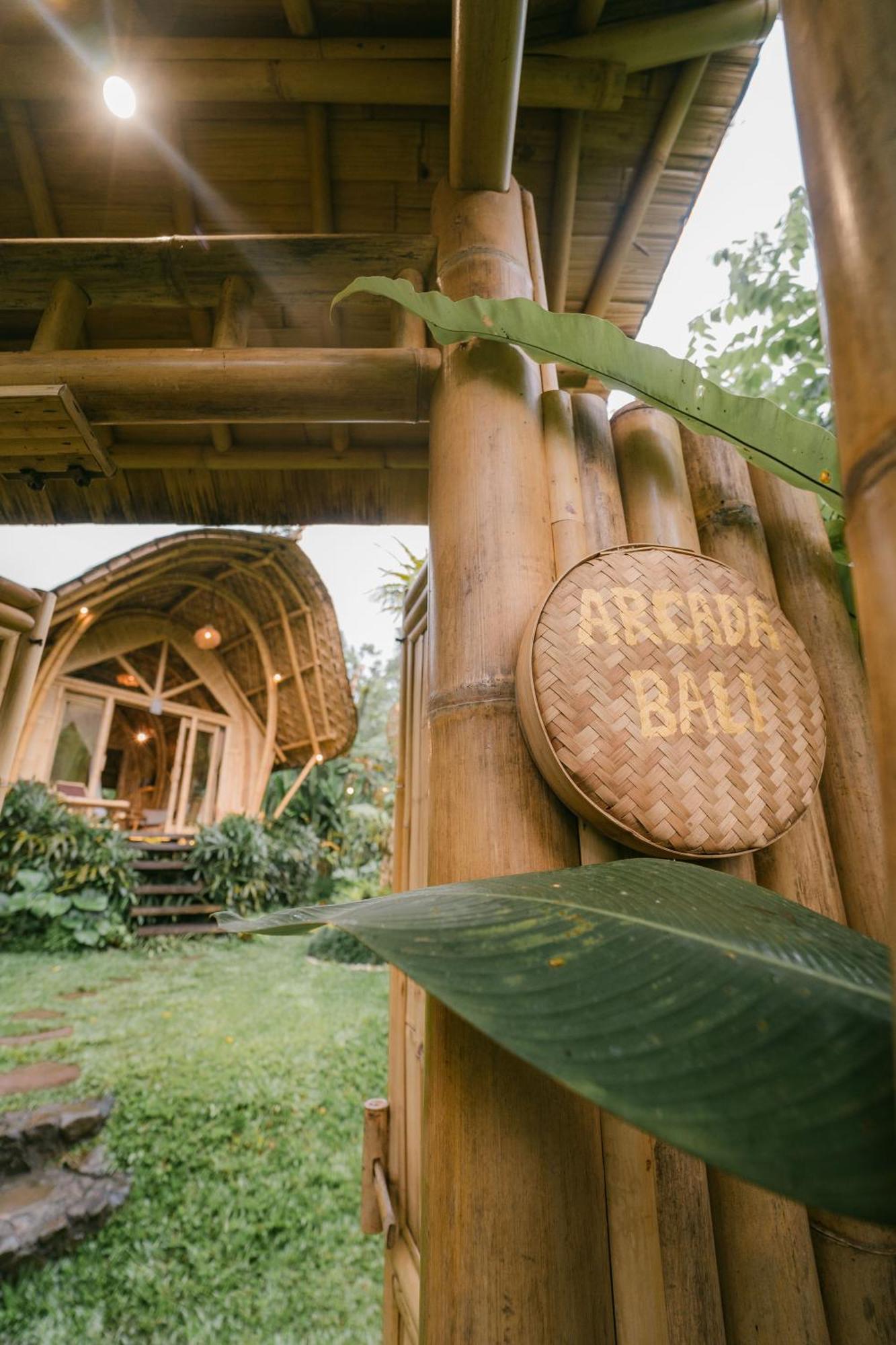 Arcada Bali Bamboo House Vila Sidemen  Exterior foto