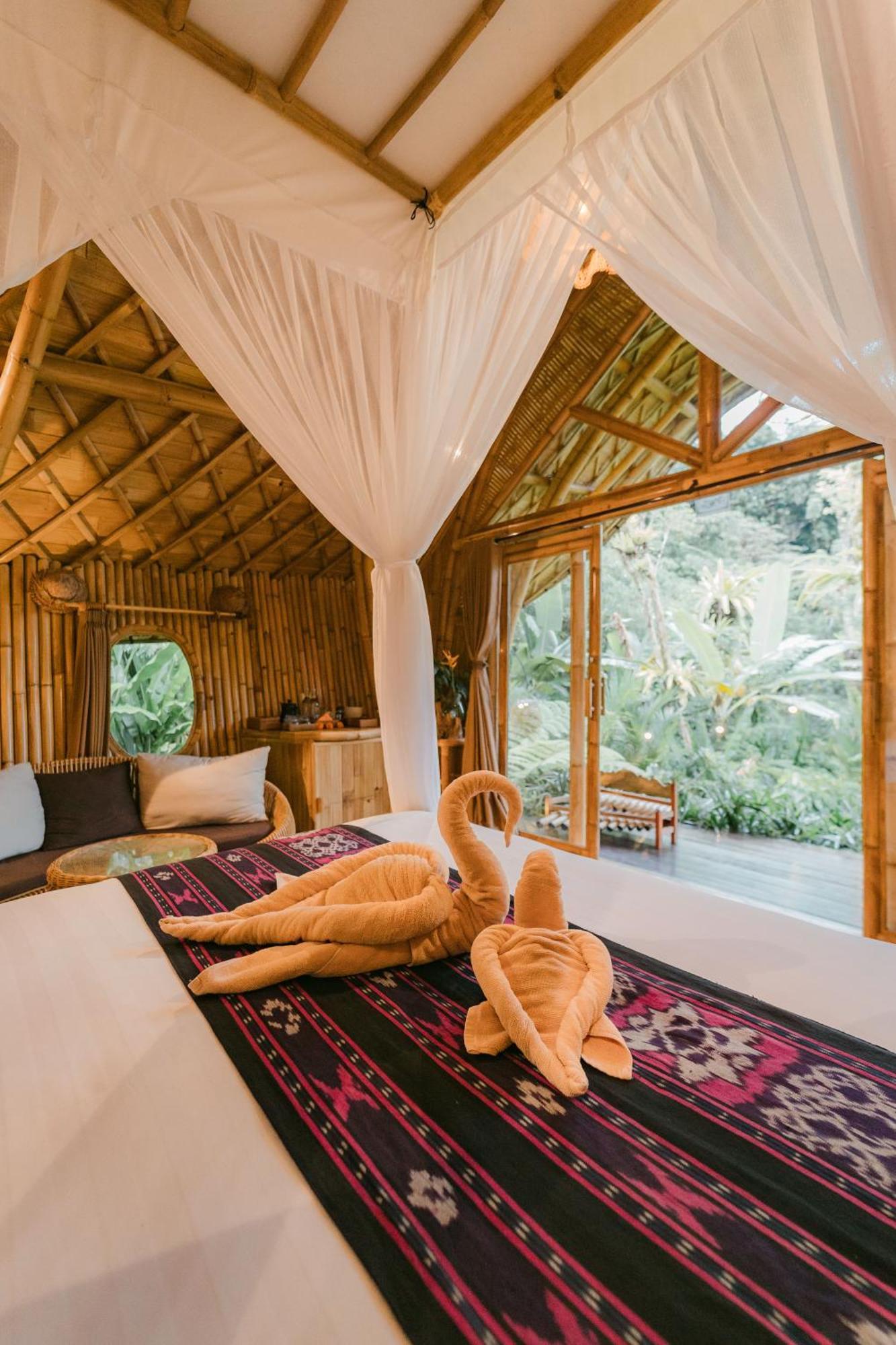 Arcada Bali Bamboo House Vila Sidemen  Exterior foto