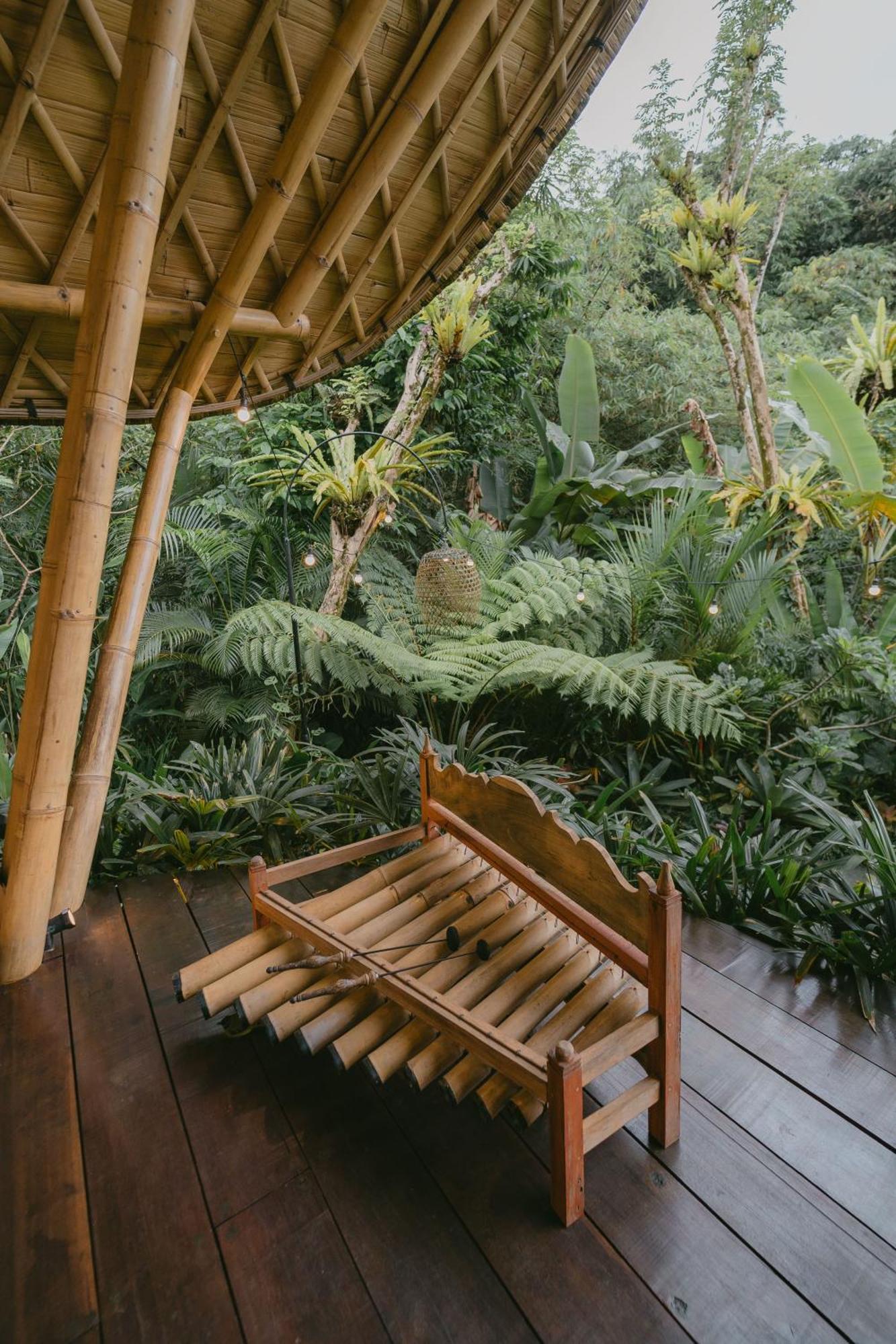 Arcada Bali Bamboo House Vila Sidemen  Exterior foto