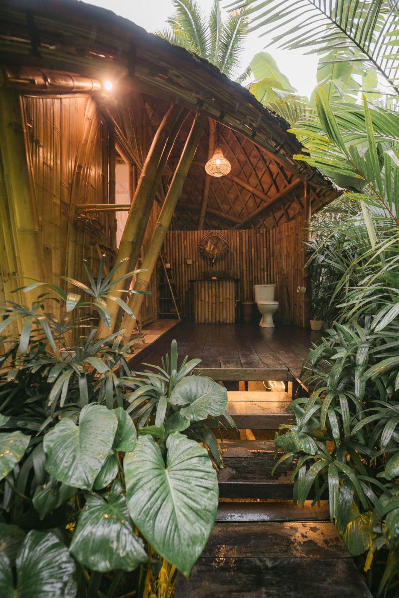 Arcada Bali Bamboo House Vila Sidemen  Exterior foto