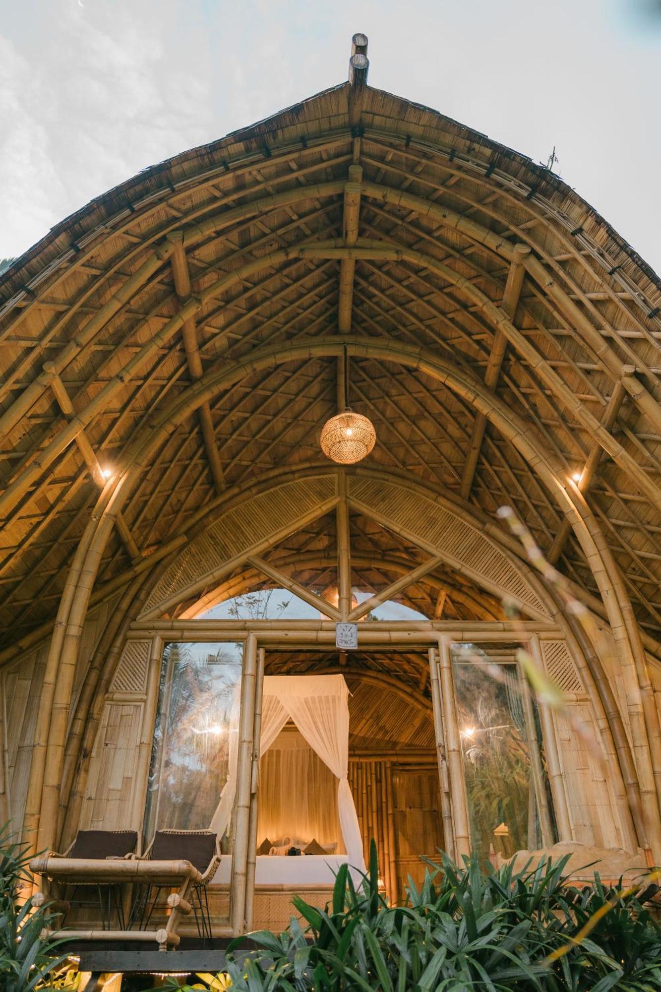 Arcada Bali Bamboo House Vila Sidemen  Exterior foto