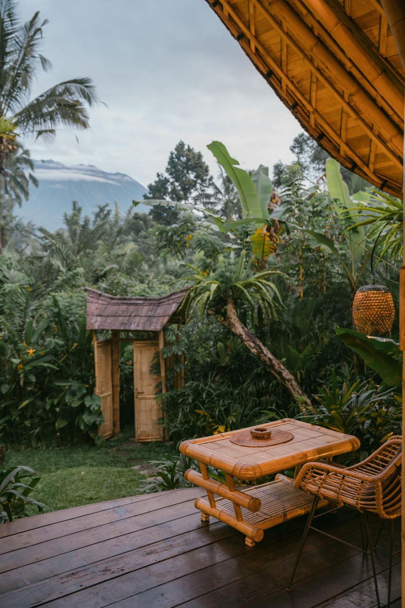 Arcada Bali Bamboo House Vila Sidemen  Exterior foto