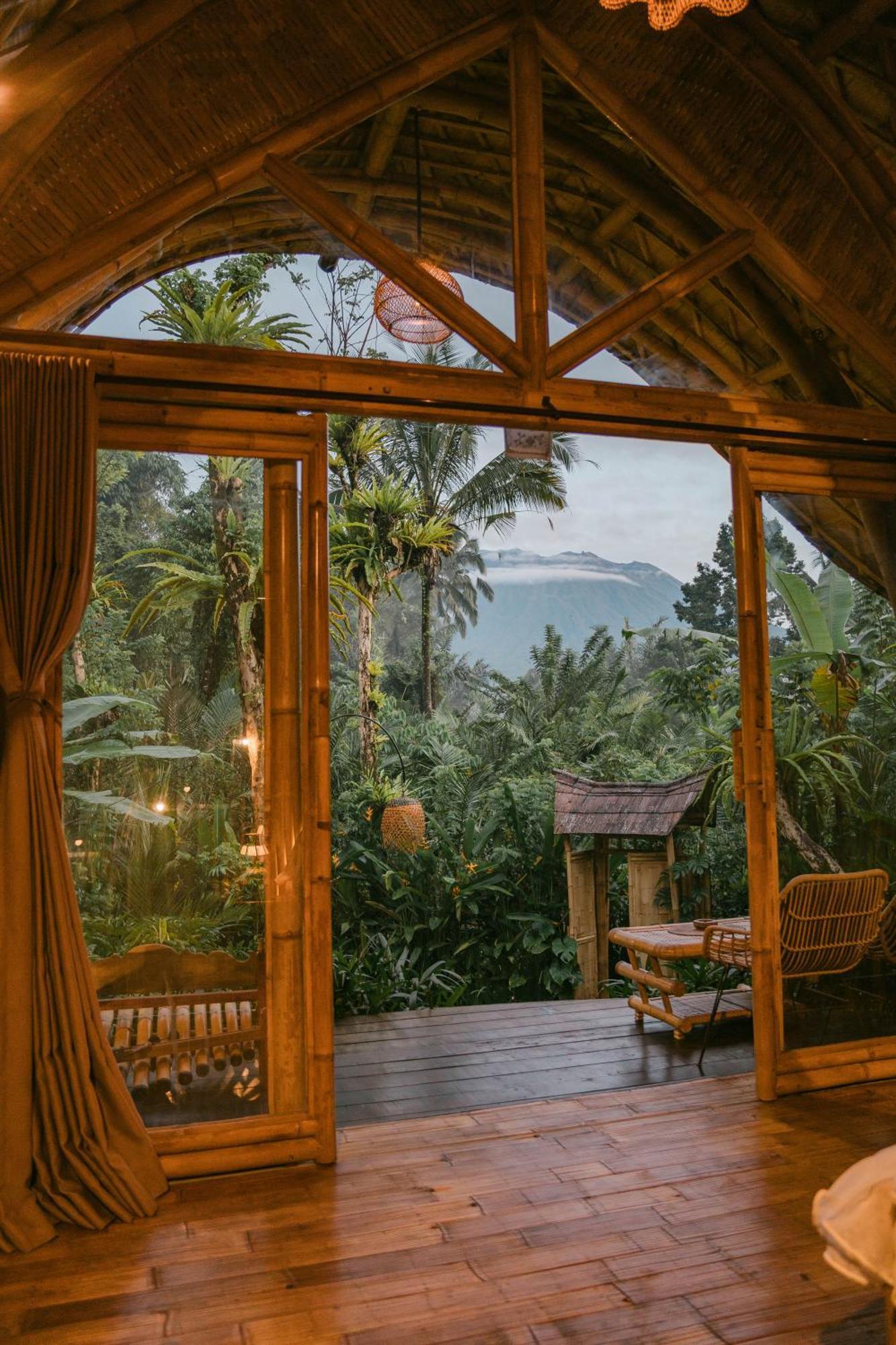 Arcada Bali Bamboo House Vila Sidemen  Exterior foto