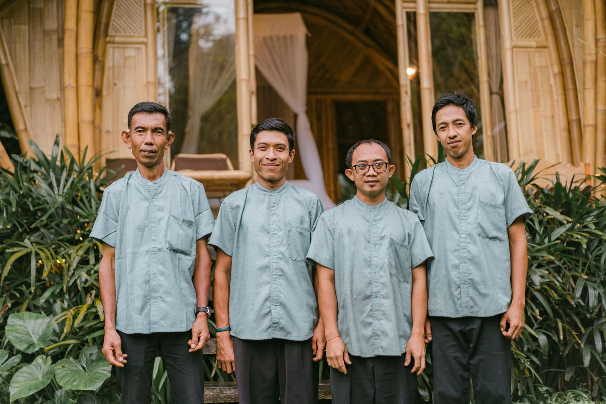 Arcada Bali Bamboo House Vila Sidemen  Exterior foto