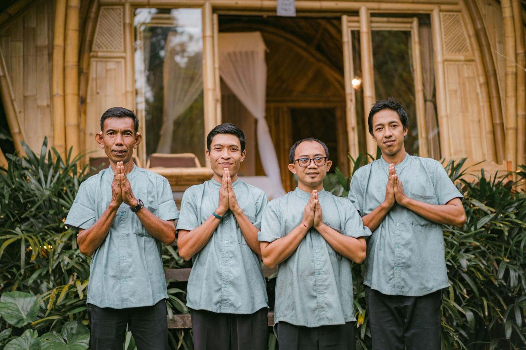 Arcada Bali Bamboo House Vila Sidemen  Exterior foto