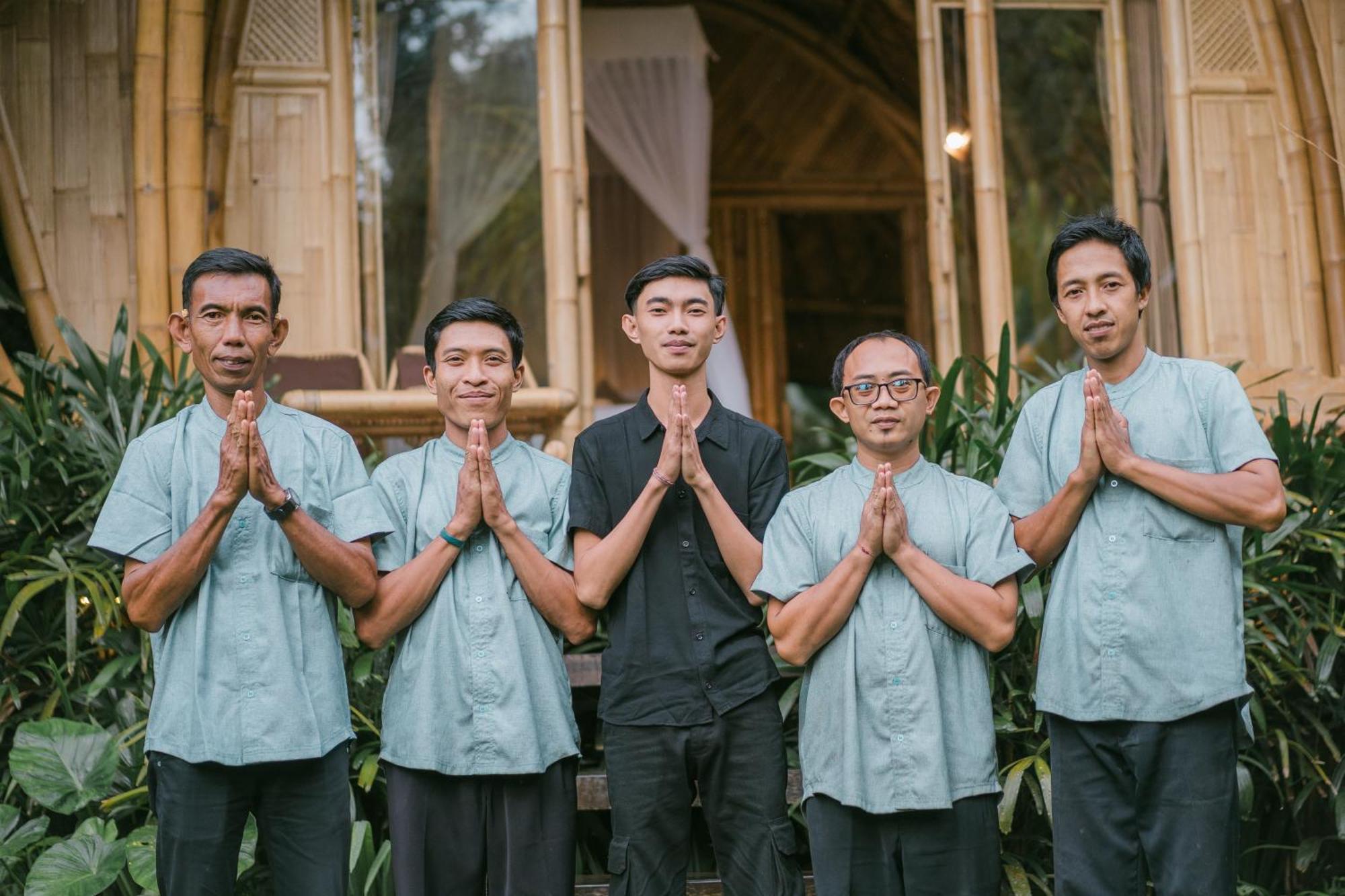 Arcada Bali Bamboo House Vila Sidemen  Exterior foto